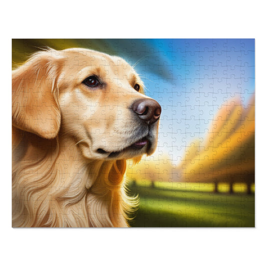 Golden Retriever Jigsaw Puzzle