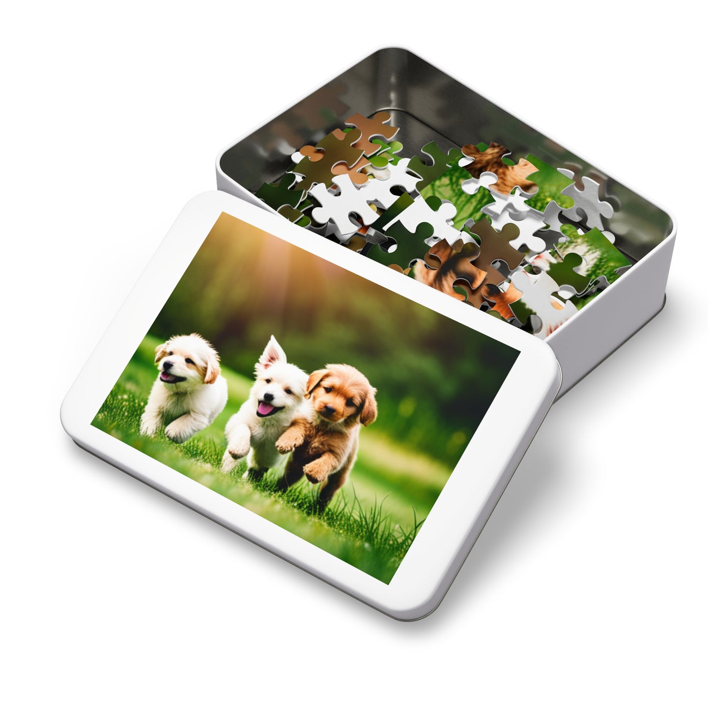 Playful Pups Jigsaw Puzzle