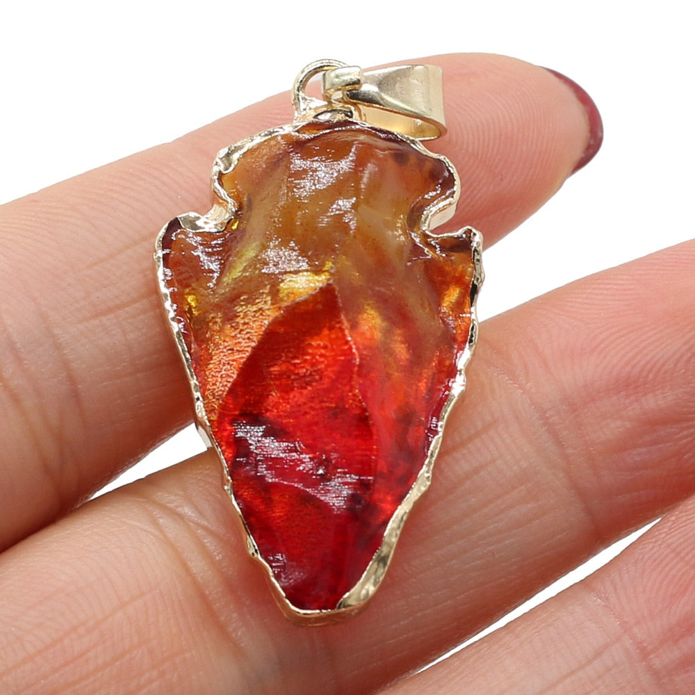 7 Chakras Energy Stone Pendants, Reiki Heal Multi-color Crystal, High Quality for Jewelry Making, DIY Necklace Earrings Gifts