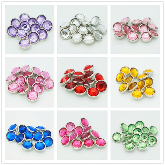 Hot sale, Mixed 10pcs 12mm Colorful Resin Uneven Beauty snap buttons, fit DIY 12mm snap Jewelry