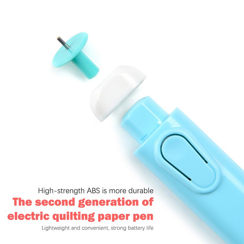 Electric Origami Paper Quilling Tool ,DIY Handmade Roll Paper, Slotted Needle Tool, Paper Craft, Paper Quilling Pen