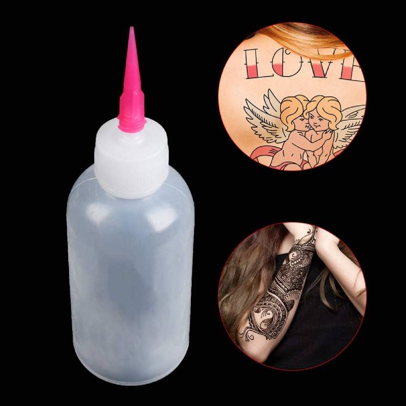 5pcs 50CC Needle Tip Applicator Cake Decorating Art Bottle Condiment Dispenser Glue Squeeze Bottle for Oil DIY Craft Painting