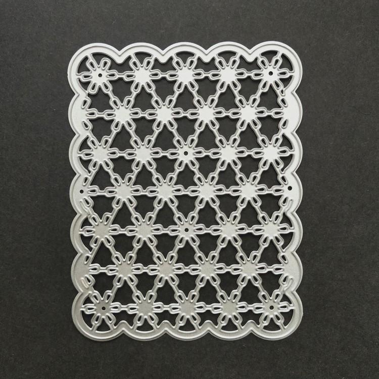 Background Frame Decorative Metal Cutting Die for Scrapbooking and Card Making