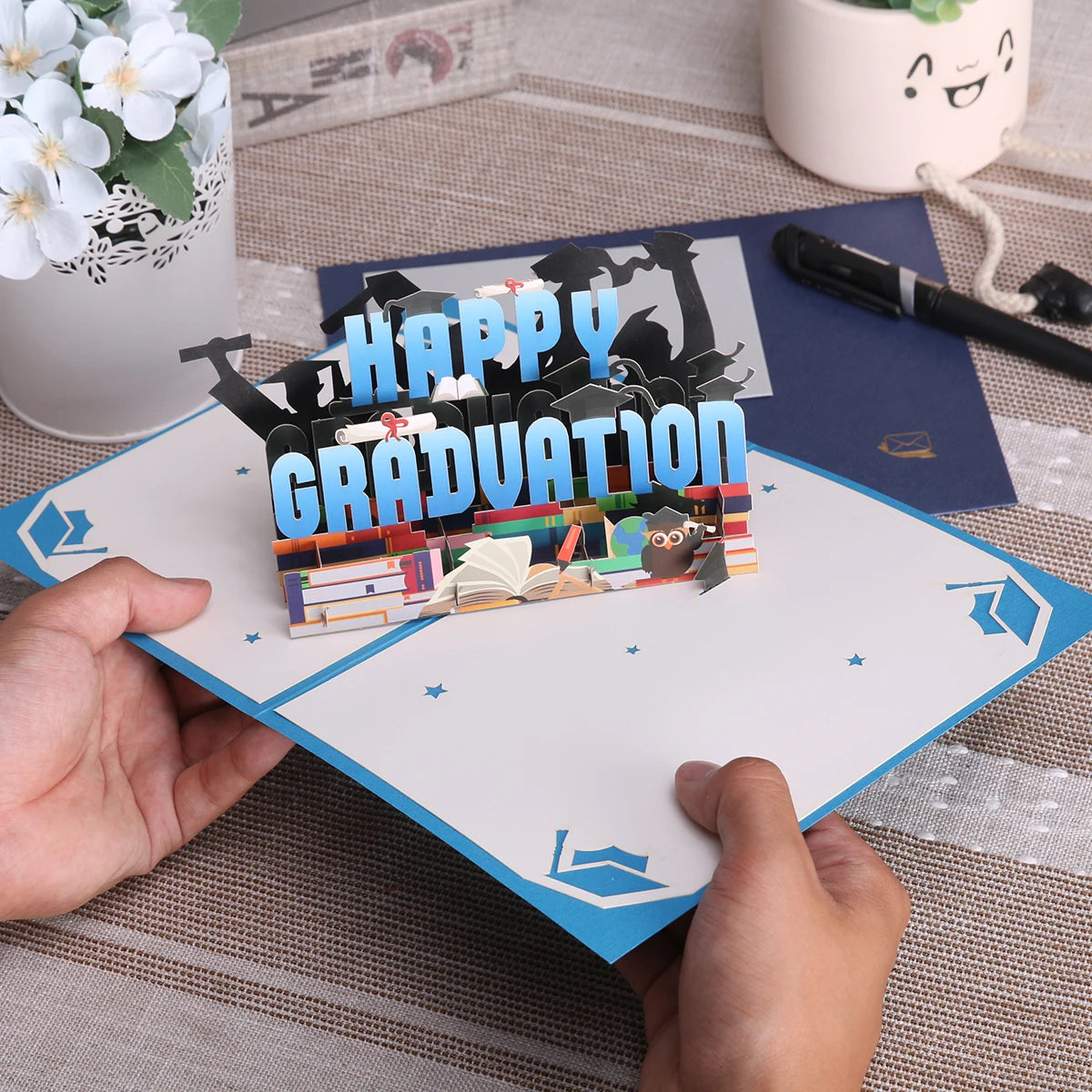 Graduation Card and General Congratulations Card Handmade 3D